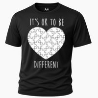 It's Ok To Be Different Autism Awareness Puzzle Heart Performance Shirt