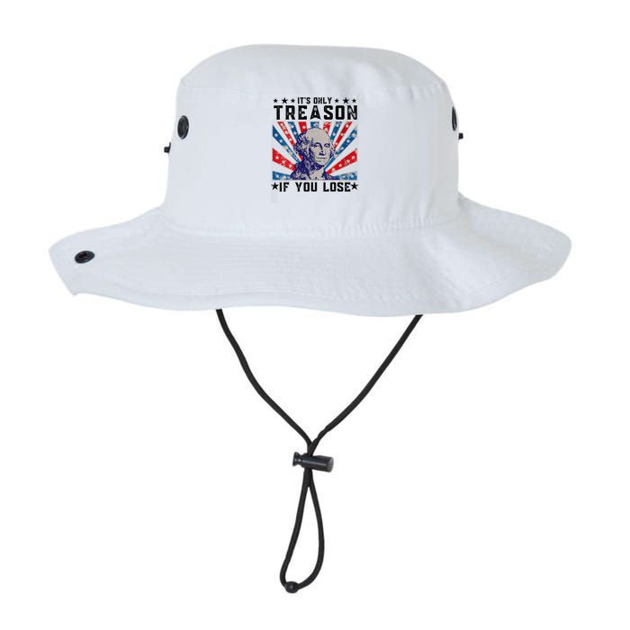 ItS Only Treason If You Lose Funny 4th Of July Bucket Hat