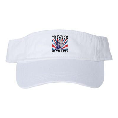 ItS Only Treason If You Lose Funny 4th Of July Visor