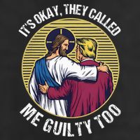 ItS Okay They Called Me Guilty Too Garment-Dyed Fleece Hoodie