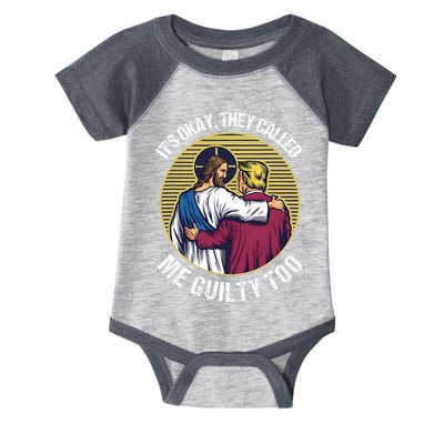 ItS Okay They Called Me Guilty Too Infant Baby Jersey Bodysuit