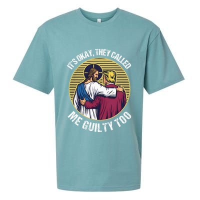 ItS Okay They Called Me Guilty Too Sueded Cloud Jersey T-Shirt