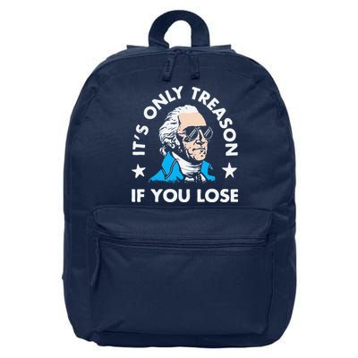 ItS Only Treason If You Lose Funny 4th Of July 16 in Basic Backpack