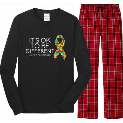 It's OK To Be Different Autism Awareness Long Sleeve Pajama Set