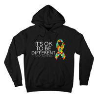 It's OK To Be Different Autism Awareness Tall Hoodie