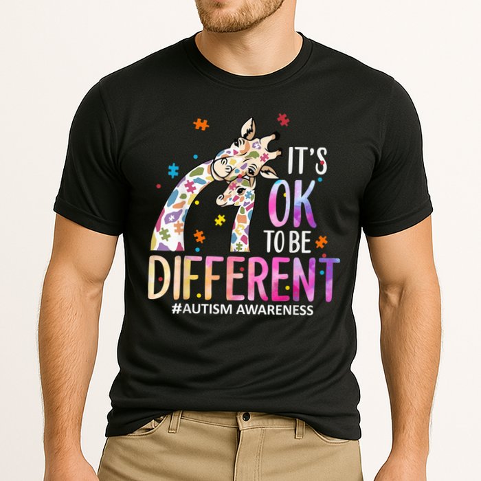 Its Ok To Be Different Autism Awareness Acceptance Be Kind Performance Shirt