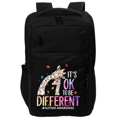 Its Ok To Be Different Autism Awareness Acceptance Be Kind Impact Tech Backpack