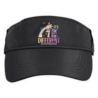 Its Ok To Be Different Autism Awareness Acceptance Be Kind Adult Drive Performance Visor