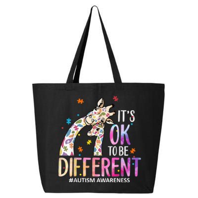 Its Ok To Be Different Autism Awareness Acceptance Be Kind 25L Jumbo Tote