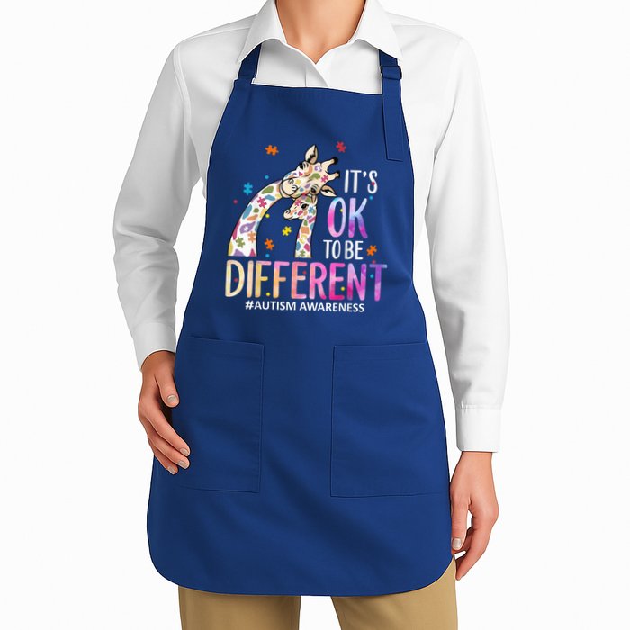 Its Ok To Be Different Autism Awareness Acceptance Be Kind Apron