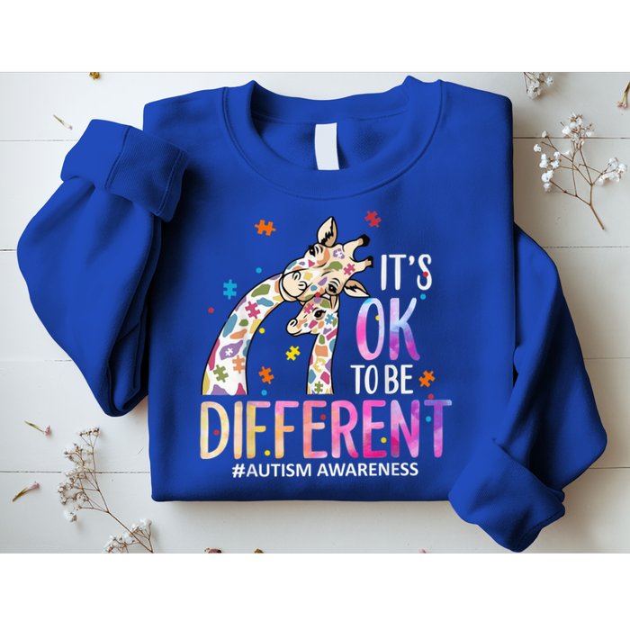 Its Ok To Be Different Autism Awareness Acceptance Be Kind Sweatshirt
