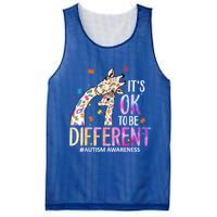 Its Ok To Be Different Autism Awareness Acceptance Be Kind Mesh Reversible Basketball Jersey Tank