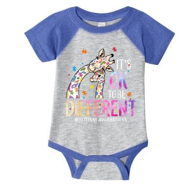 Its Ok To Be Different Autism Awareness Acceptance Be Kind Infant Baby Jersey Bodysuit