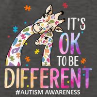 Its Ok To Be Different Autism Awareness Acceptance Be Kind Vector Backpack