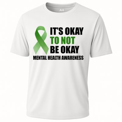 It's Okay To Not Be Okay Mental Health Awareness Ribbon Performance Shirt