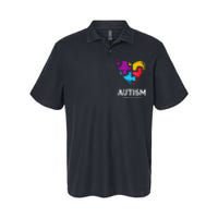 It's Ok To Be Different Autism Awareness Softstyle Adult Sport Polo