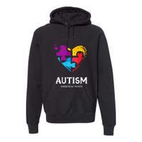 It's Ok To Be Different Autism Awareness Premium Hoodie