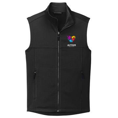 It's Ok To Be Different Autism Awareness Collective Smooth Fleece Vest