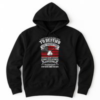I Once Took A Solemn Oath To Defend Constitution VeternS Da Hoodie