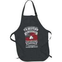 I Once Took A Solemn Oath To Defend Constitution VeternS Da Apron