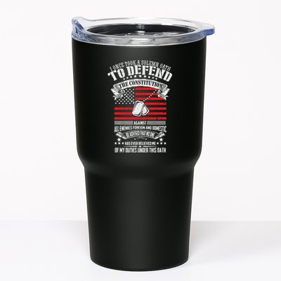 I Once Took A Solemn Oath To Defend Constitution VeternS Da Tumbler