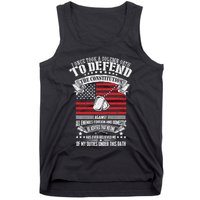 I Once Took A Solemn Oath To Defend Constitution VeternS Da Tank Top