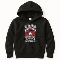 I Once Took A Solemn Oath To Defend Constitution VeternS Da Kids Hoodie
