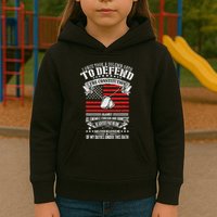 I Once Took A Solemn Oath To Defend Constitution VeternS Da Kids Hoodie
