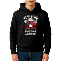 I Once Took A Solemn Oath To Defend Constitution VeternS Da Kids Hoodie