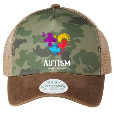 It's Ok To Be Different Autism Awareness Legacy Tie Dye Trucker Hat