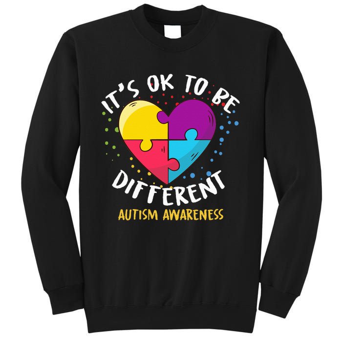 It's Ok To Be Different Autism Awareness Sweatshirt