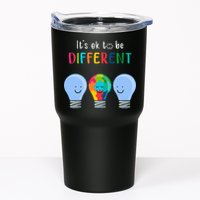 It's Ok To Be Different Autism Awareness Month Lightbulb Tumbler