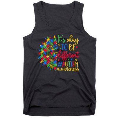 It'S Okay To Be Different Autism Awareness & Support Tank Top