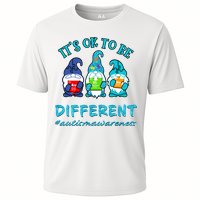 It's Ok To Be Different Autism Awareness Gnomes Cooling Performance Crew T-Shirt