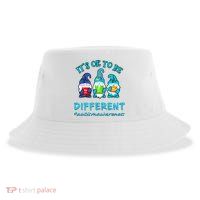 It's Ok To Be Different Autism Awareness Gnomes Sustainable Bucket Hat