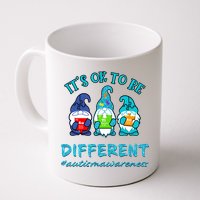 It's Ok To Be Different Autism Awareness Gnomes Mug