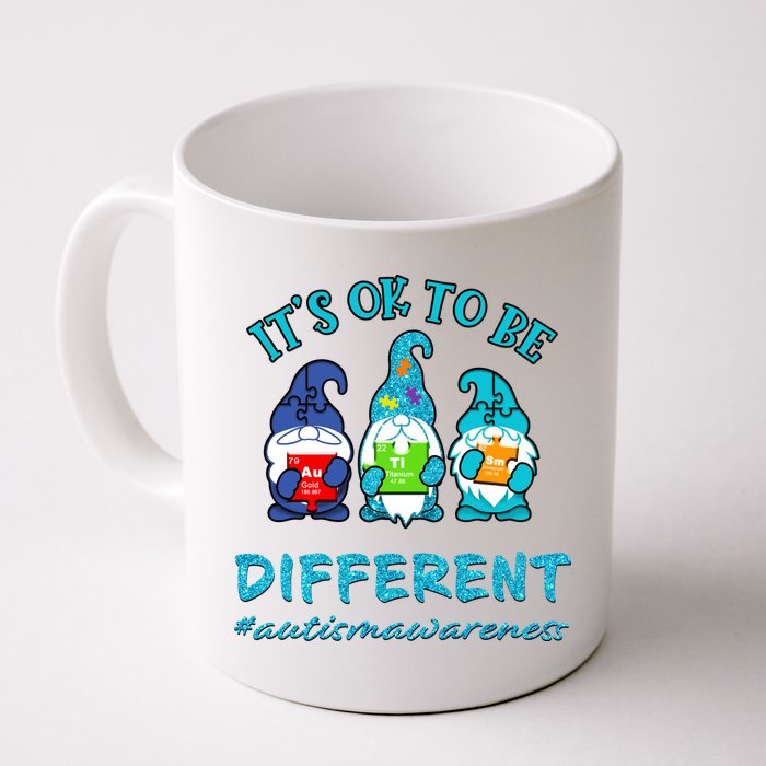 It's Ok To Be Different Autism Awareness Gnomes Mug