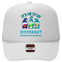 It's Ok To Be Different Autism Awareness Gnomes Trucker Hat