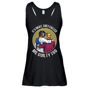 ItS Okay They Called Me Guilty Too Ladies Essential Flowy Tank