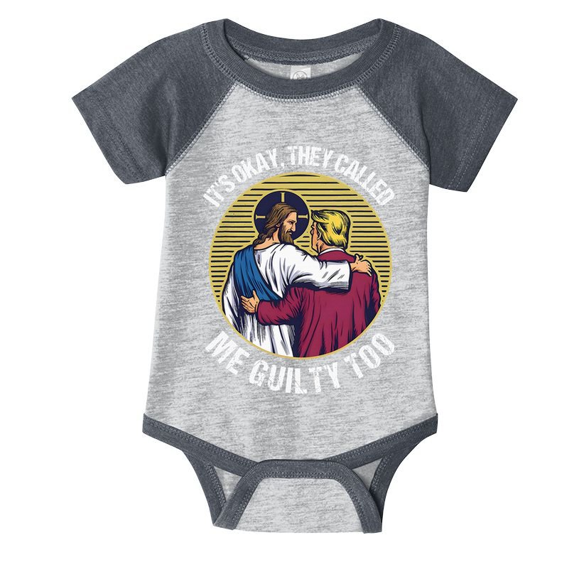 ItS Okay They Called Me Guilty Too Infant Baby Jersey Bodysuit