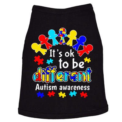 It's ok to be Different Autism Awareness Doggie Tank