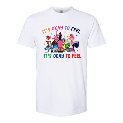 ItS Okay To Feel All The Feels Funny Softstyle CVC T-Shirt