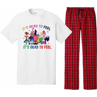 ItS Okay To Feel All The Feels Funny Pajama Set