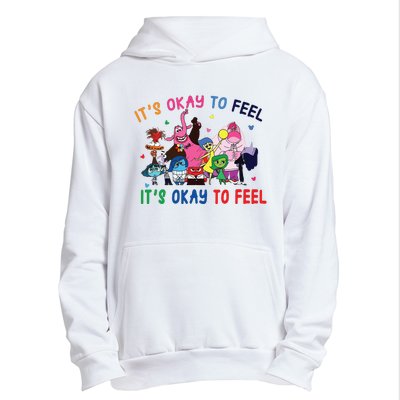 ItS Okay To Feel All The Feels Funny Urban Pullover Hoodie