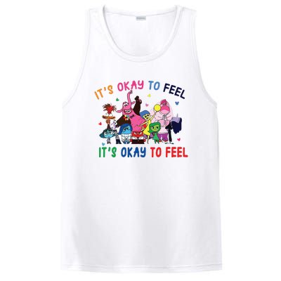 ItS Okay To Feel All The Feels Funny PosiCharge Competitor Tank