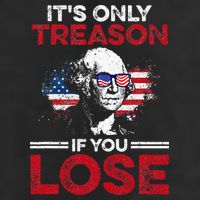 It's Only Treason If You Lose History 25L Jumbo Tote