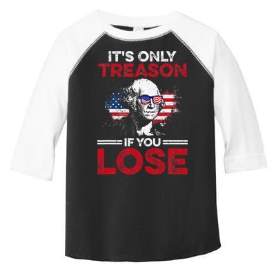 It's Only Treason If You Lose History Toddler Fine Jersey T-Shirt