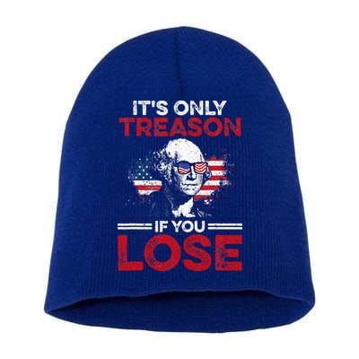 It's Only Treason If You Lose History Short Acrylic Beanie
