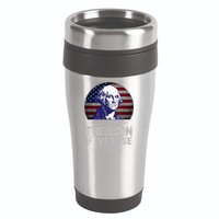 ItS Only Treason If You Lose 4th Of July George Washington 16oz Travel Tumbler