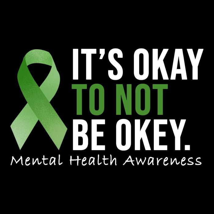 Its Okay To Not Be Okay Mental Health Awareness Ribbon City Backpack